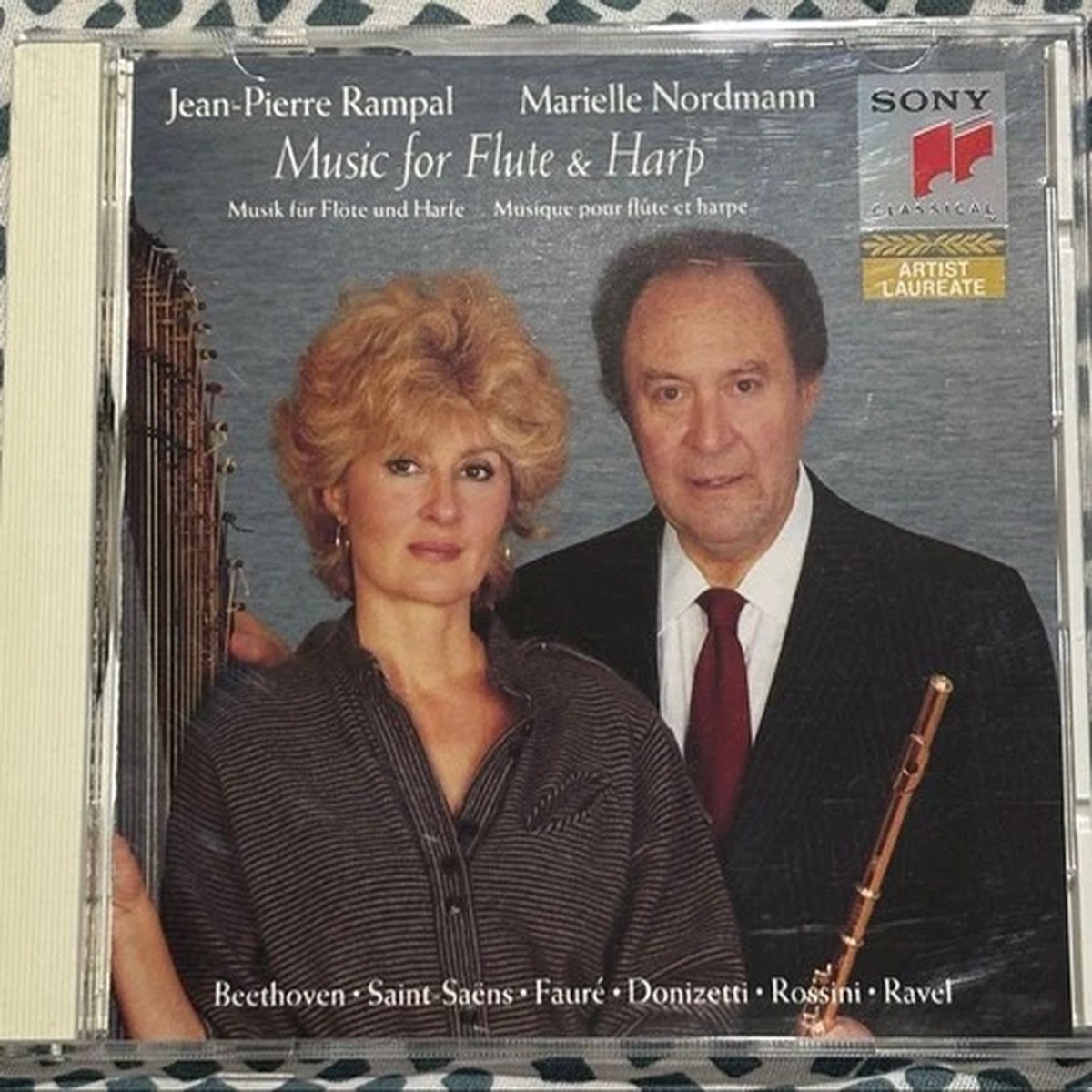 -CD- Rampal Nordman Flute And Harp Duo Please see photos for condition -USED- K